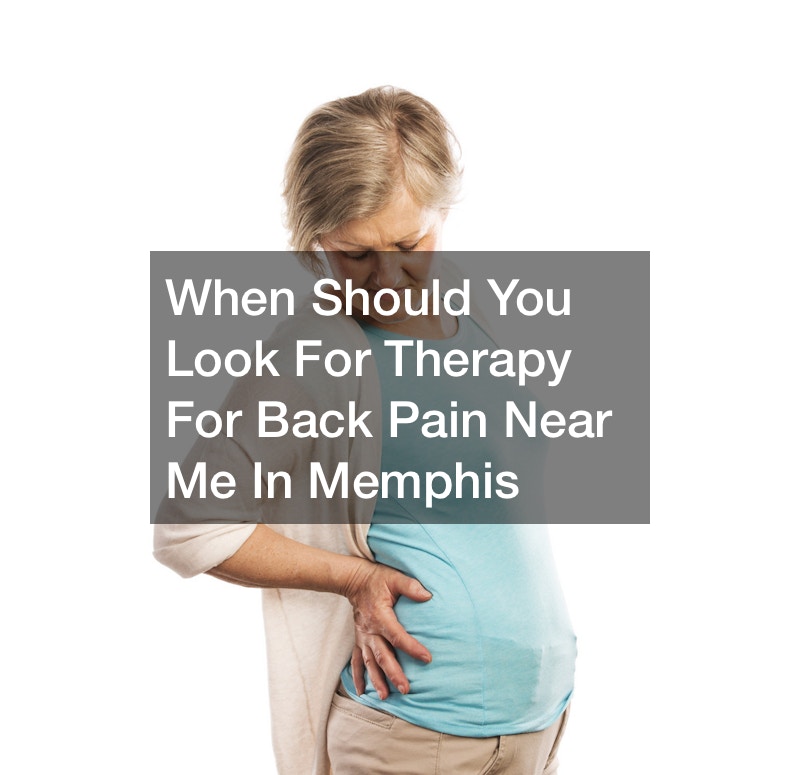 therapy for back pain near me
