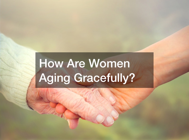 women aging gracefully